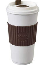 Load image into Gallery viewer, Copco Go 16 oz. BPA Free Plastic Travel Tumbler with Slide Open Spillproof Lid, 16 ounces, Brown