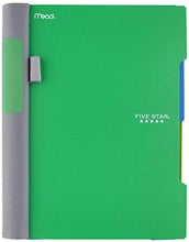 Load image into Gallery viewer, Five Star Advance Spiral Notebook, 2 Subject, College Ruled Paper, 100 Sheets, 9-1/2" x 6", Green New