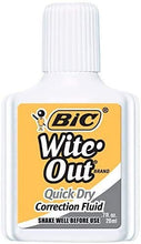 Load image into Gallery viewer, Wite Out Quick Dry Correction Fluid, 0.7 FL oz (Pack of 3) (?hr?? P?ck)