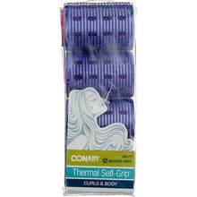 Load image into Gallery viewer, Conair Thermal Self-Grip Roller 12 ea (Pack of 3)
