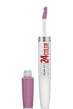 Load image into Gallery viewer, Maybelline SuperStay 24 2-Step Liquid Lipstick Makeup, Lasting Lilac, 1 kit