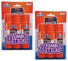 Load image into Gallery viewer, Elmer's Glue Stick (E579), Disappearing Purple, 3 Sticks 2 Pack