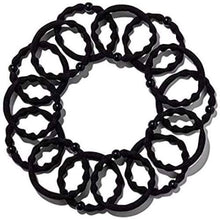 Load image into Gallery viewer, GOODY Ouchless Hair Forever Women's Braided Elastics, Black, 1 Count