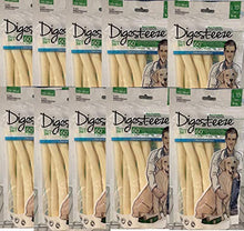 Load image into Gallery viewer, Digest-eeze Natural Rawhide 8" Rolls- 5lbs (10 Packs (100 Rolls))
