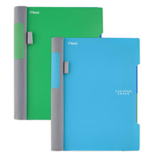 Load image into Gallery viewer, Five Star Advance Spiral Notebooks, 2 Subject, College Ruled Paper, 100 Sheets, 9-1/2" x 6", Green, Teal, 2 Pack (38638)