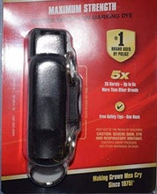 Load image into Gallery viewer, Pepper Spray Keychain with Quick Release for Easy Access – Max Police Strength OC Spray, Finger Grip for Accurate Aim, 10-Foot (3M) Range, 25 Bursts (5X Other Brands) – Practice Spray Option (Black) EXPIRED