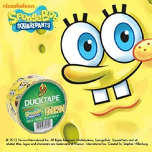 Load image into Gallery viewer, Duck Brand 280906 Licensed Duct Tape, SpongeBob SquarePants, 1.88 Inches x 10 Yards, Single Roll