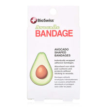 Load image into Gallery viewer, BioSwiss Novelty Bandages Self-Adhesive Funny First Aid, Novelty Gag Gift 24PCS (Avocado)