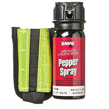Load image into Gallery viewer, SABRE RED Pepper Spray - Police Strength - Duathlete with Adjustable Arm Band (1.8 oz) EXPIRED
