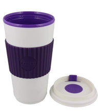 Load image into Gallery viewer, Copco 16 oz. BPA Free Plastic Travel Slide Open Spillproof Lid Tumbler, Purple