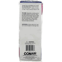 Load image into Gallery viewer, Conair Thermal Self-Grip Roller 12 ea (Pack of 3)