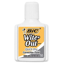Load image into Gallery viewer, BIC Wite-Out Quick Dry Correction Fluid, 20 ml