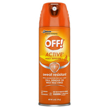 Load image into Gallery viewer, OFF! Active Insect Repellent, Sweat Resistant 6 OZ (Pack - 3)