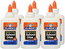 Load image into Gallery viewer, Elmer's Washable No-Run School Glue, 4 oz (6 Pack)