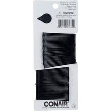 Load image into Gallery viewer, Conair Curve Bby Pins Blc Size 60ct Conair Curve Bobby Pins Black 60ct