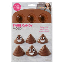 Load image into Gallery viewer, Wilton Ind Wilton RO Swirl Candy Silicone Mold 12 cavities,