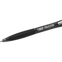 Load image into Gallery viewer, BIC Atlantis Original Retractable Ball Pen, Medium Point (1.0mm), Black, 4-Count