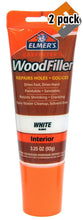 Load image into Gallery viewer, Elmer's E855 Carpenter's Wood Filler, 3.25-Ounce Tube, White - 2 Pack