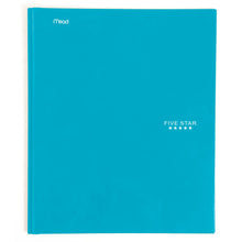 Load image into Gallery viewer, Five Star 2 Pocket Folder with Prong Fasteners, Folders with Pockets, Teal, White, Purple, Lime, 4 Pack (38104)