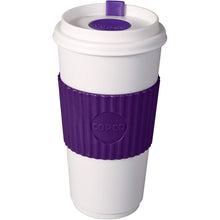 Load image into Gallery viewer, Copco 16 oz. BPA Free Plastic Travel Slide Open Spillproof Lid Tumbler, Purple