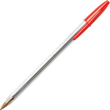 Load image into Gallery viewer, Bic Cristal Xtra-Smooth Ball Pen - 10 plus 2 Bonus Pack (12 count) - Red Medium Point Ballpoint Pen