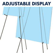 Load image into Gallery viewer, Quartet Easel, Instant Easel Stand, 63", Tripod Base, 6-Pack (S29E)