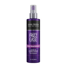 Load image into Gallery viewer, John Frieda Frizz Ease Daily Nourishment Conditioner, Leave-in Conditioner for Frizz-prone Hair, 8 Ounce, with Vitamin A, C, and E