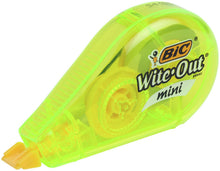 Load image into Gallery viewer, BIC Wite-Out Brand Mini Correction Tape, White, 12-Count