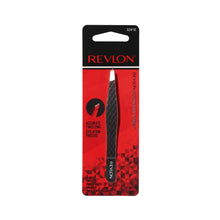 Load image into Gallery viewer, REVLON Expert Slant Tip Tweezer, Stainless Steel Hair Removal Makeup Tool