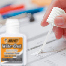Load image into Gallery viewer, BIC Wite-Out Quick Dry Correction Fluid - 3 Pack (BICWOFQD324)