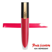 Load image into Gallery viewer, L'Oreal Paris Makeup Rouge Signature Matte Lip Stain, I Represent
