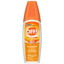 Load image into Gallery viewer, OFF!® FamilyCare Insect Repellent IV (Unscented) 6 fluid oz