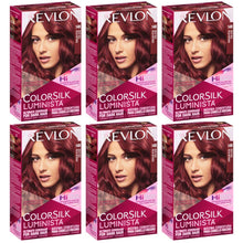 Load image into Gallery viewer, Revlon ColorSilk Luminista Hair Color, 148 Deep Red 1 ea (Pack of 6)