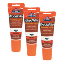 Load image into Gallery viewer, Elmer's E855 Carpenter's Wood Filler, 3.25-Ounce Tube, White 3 Pack
