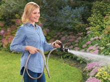 Load image into Gallery viewer, Pocket Hose Hercules Hose Stainless Steel Garden Hose by BulbHead, the Heavy Duty, Flexible, Kink Free, Tangle Free Hose (50 Feet)