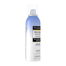 Load image into Gallery viewer, Neutrogena Ultra Sheer Body Mist Sunscreen, Broad Spectrum Spf 100+, 5 Oz.