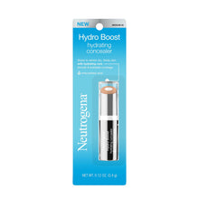 Load image into Gallery viewer, Neutrogena Hydro Boost Hydrating Concealer Stick for Dry Skin, Oil-Free, Lightweight, Non-Greasy and Non-Comedogenic Cover-Up Makeup with Hyaluronic Acid, 40 Medium, 0.12 Oz