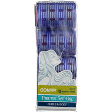 Load image into Gallery viewer, Conair Thermal Self-Grip Roller 12 ea (Pack of 6)