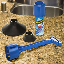 Load image into Gallery viewer, Plumber's Hero Kit - Unclog Drains Instantly - 20 Uses in Every Can - In E-Commerce Packaging