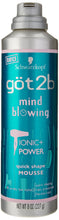 Load image into Gallery viewer, Got2b Mind Blowing Quick Shape Mousse, 8 Ounce