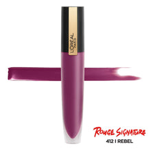 Load image into Gallery viewer, L'Oreal Paris Makeup Rouge Signature Matte Lip Stain, I Rebel