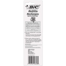 Load image into Gallery viewer, BIC Pen Refill for Wide Body/Velocity/Clear Click, Medium Point, Pack of 2, Blue - MRC21-B-BLU