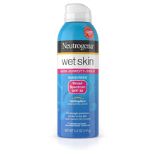 Load image into Gallery viewer, Neutrogena Wet Skin Sunscreen Spray, SPF 30, 5 Ounce