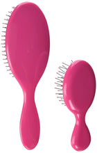 Load image into Gallery viewer, Wet Brush Detangler and Squirt Hair Brush Combo, Pink