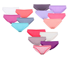 Load image into Gallery viewer, Fruit of the Loom Women's 10 Pack Bikinis-5