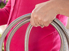 Load image into Gallery viewer, Pocket Hose Hercules Hose Stainless Steel Garden Hose by BulbHead, the Heavy Duty, Flexible, Kink Free, Tangle Free Hose (50 Feet)