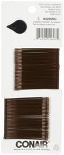 Load image into Gallery viewer, Conair Curve Bobby Pins, Brown