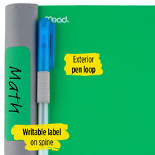 Load image into Gallery viewer, Five Star Advance Small Spiral Notebook, 2 Subject, College Ruled Paper, 100 Sheets, 9-1/2" x 6", Teal (73164)
