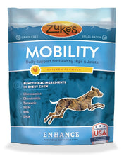 Load image into Gallery viewer, Zuke'S Enhance Mobility Chicken Formula Functional Dog Chews - 5 Oz. Pouch