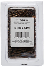 Load image into Gallery viewer, Conair Secure Hold Bobby Pins, Brown, Tub of 500 Hairpins